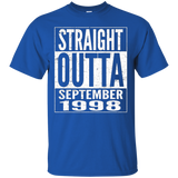 September 1998 19th Birthday Gifts 19 Years Old T-shirt_Black