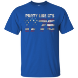 Party Like It's 1776 American T-Shirt_Black