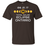 ONTARIO OREGON Solar Eclipse Souvenir Gift T Shirt_Black