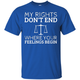 My Rights Don't End Where Your Feelings Begin T-Shirt_Black