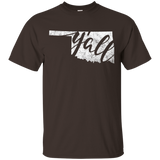 Oklahoma shirt for women or men Oklahoma y'all t-shirt_Black