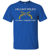 Military Police Combat Trained Cops Tshirt_Black