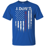 I Don't Kneel Usa Flag T-shirt_black=