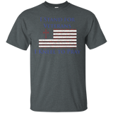 I Stand For Veterans T Shirt, I Kneel To Pray_black