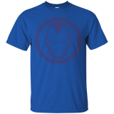 Iron Man Red Dropped Tonal Face Emblem Graphic