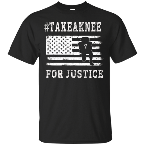 Take A Knee Shirt For Justice #imwithkap Black Equality Tees_black=