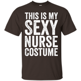 This Is My Sexy Nurse Costume - Halloween Costume T-Shirt_Black