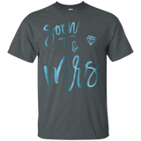 Womens Bachelorette Party Shirts Soon To Be Mrs Teal Diamond_Black