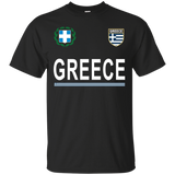 Greek Pride Tee Greece, Ellada Cheer Jersey - Greek Pride T_black