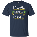 Sukkot Sukkah Four Species Dance With The Torah Jewish Shirt_black=