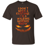 No costume. I'm a walking horror show._Black