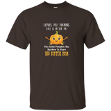Big Sister 2018 Pregnancy Announcement Halloween T-shirt_black=