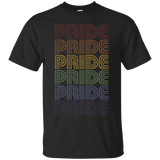 National Pride March Shirt Vintage Rainbow LGBT Equality_Black