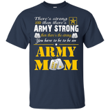 Womens Army moms T-shirts_Black