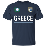 Greek Pride Tee Greece, Ellada Cheer Jersey - Greek Pride T_black