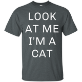 Look At Me I'm A Cat Halloween Costume Shirt Women Men Kids_black=