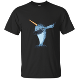 Narwhal T Shirt Funny Dabbing Dab Dance TShirt Kids Adults_Navy