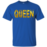 QUEEN WIFE WOMAN T-SHIRT WITH EGYPTIAN ANKH_Black