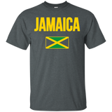 Jamaica T-shirt Jamaican National Country Flag Tee