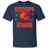 Occupy Mars T-Shirt Terraform Shirt Aliens T-shirts_Black