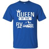 This Is How We Roll RV T-shirt Queen of Camper RV Trailer_Black