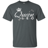 Queen Leo T-Shirt Zodiac Sign_Black