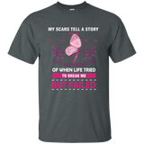 Life Tried To Break Me But Failed Breast Cancer T Shirt