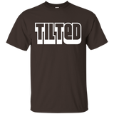 Tilted Shirt League T-Shirt for plebs who tilt in game tee_Black