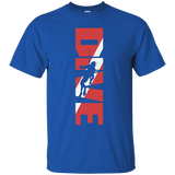Scuba Diving T-Shirt DIVE on Dan safety with a Diver._Black