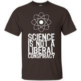 Science Is Not A Liberal Conspiracy T-shirt_Black