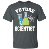 Future Scientist Stem Science Love Costume T-shirt_black=