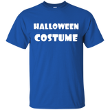 Silly Humor Last Minute Halloween Costume T-Shirt_Black