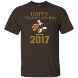 Happy Thanksgiving Tshirt Novelty Shirt_black