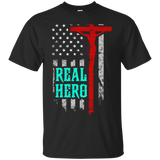 Jesus Is My Superhero Awesome God Flag T Shirt