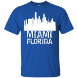 Miami Florida USA United States America City T-shirt_Black