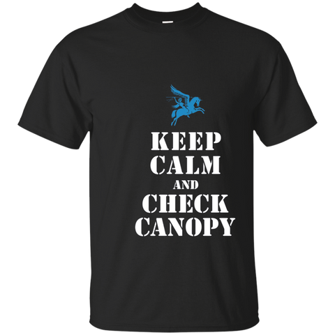 Vintage Style Keep Calm And Check Canopy T Shirt Retro_navy=