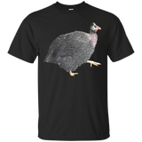 Cute Pet Pearl Guinea Fowl Keet Guineafowl Guineas T-shirt_black