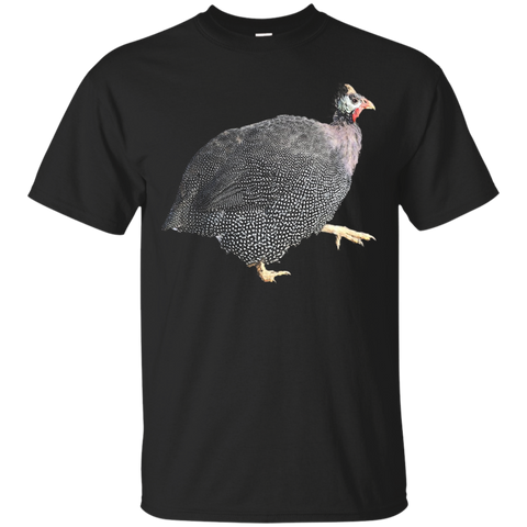 Cute Pet Pearl Guinea Fowl Keet Guineafowl Guineas T-shirt_black