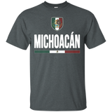 Michoacan Mexico T-shirt Mexican Flag Tee Souvenir Travel_Black