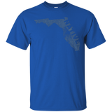 Native Florida Home State T-Shirt_Black