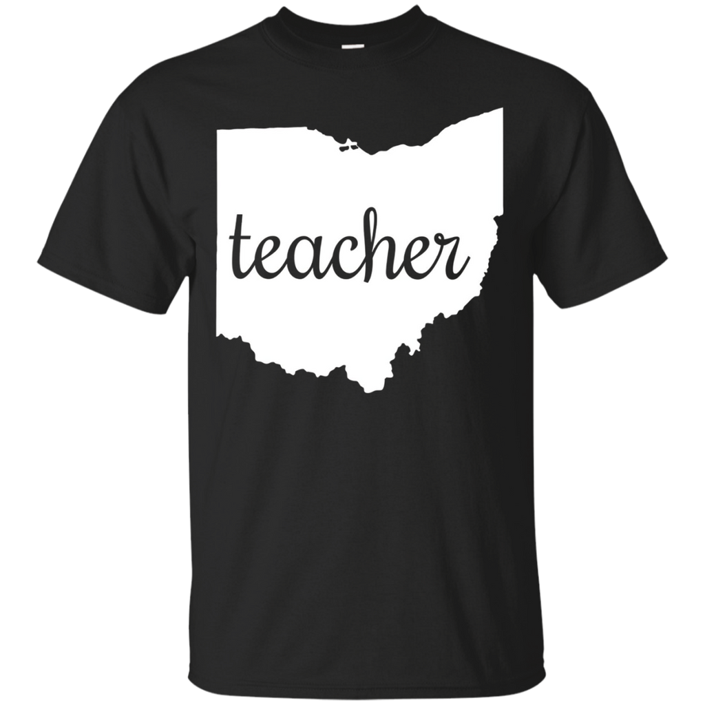 Ohio Teacher Home Pride Back to School T-Shirt_Black