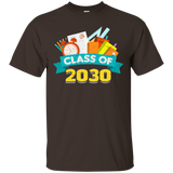 Class Of 2030 Future Graduates Grow With Me T-shirt_black=