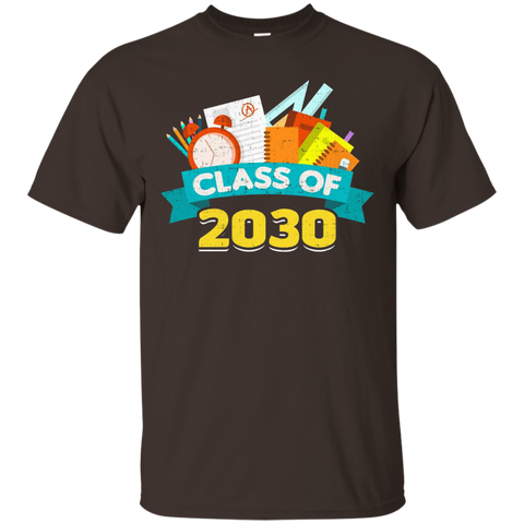 Class Of 2030 Future Graduates Grow With Me T-shirt_black=