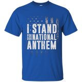 I Stand For Our National Anthem I Don't Kneel T-shirt_black