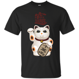Japanese Cartoon Fortune Cat Anime Money Cat T Shirt