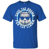 Save the Drama For the Llama T-Shirt_Black