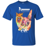 Funny Halloween Kitten Purr Evil Kitty T-shirt_black=