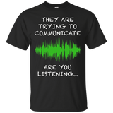 Paranormal Investigating Ghost Hunting EVP T shirt_Black