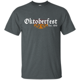 Oktoberfest Beer Festival T Shirt Classic german flag design_Black