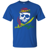 Jamaica Pirate Captain - Vintage Pirate Jamaica Flag Tshirt
